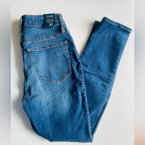 J. Crew Curvy 10” high Rise Skinny NWT - Picture 2 of 9